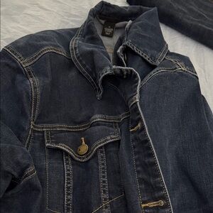 Lane Bryant Dark Blue Jean Jacket size 18 plus